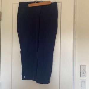 Navy Blue Capris